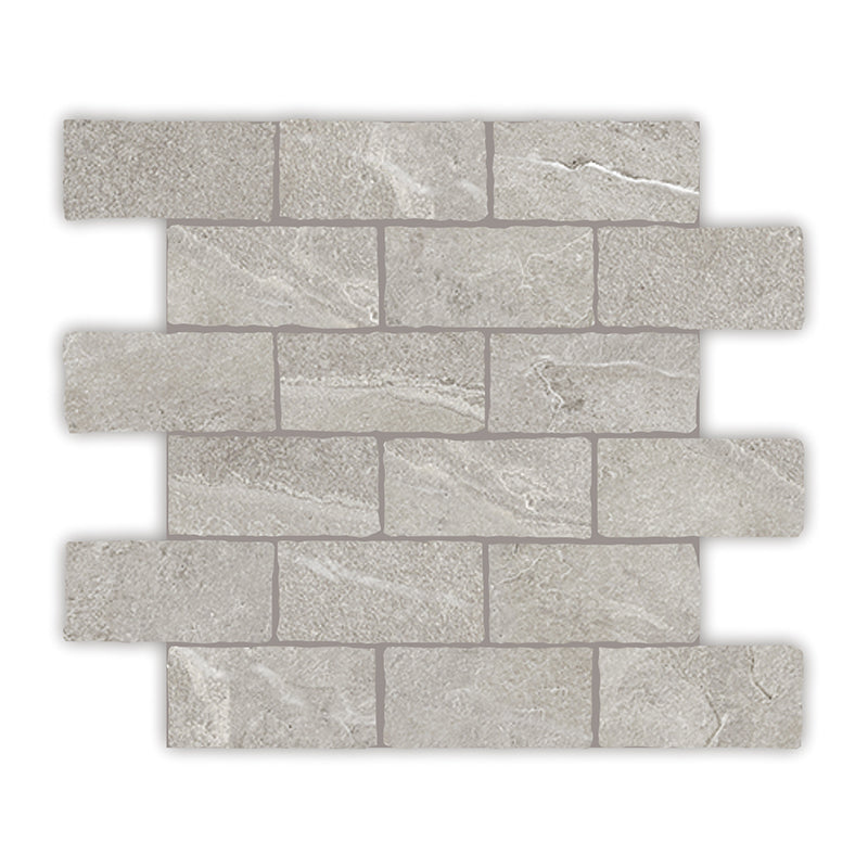 CAPRI Earl Grey 29.9x30.05 Mosaic Tumbled Edge