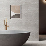 CAPRI Earl Grey 29.9x30.05 Mosaic Tumbled Edge