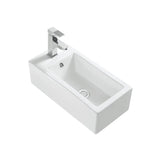Ceramic Basin Series Above Counter Gloss White 510x225x160mm