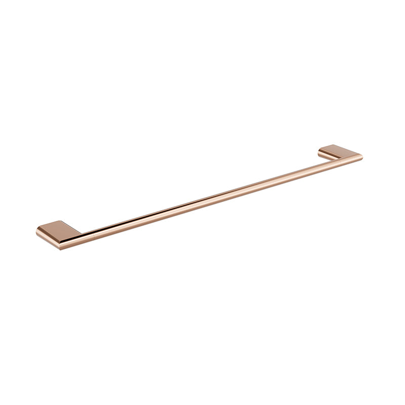 KENZO Single Towel Rail in Champagne Copper 600mm