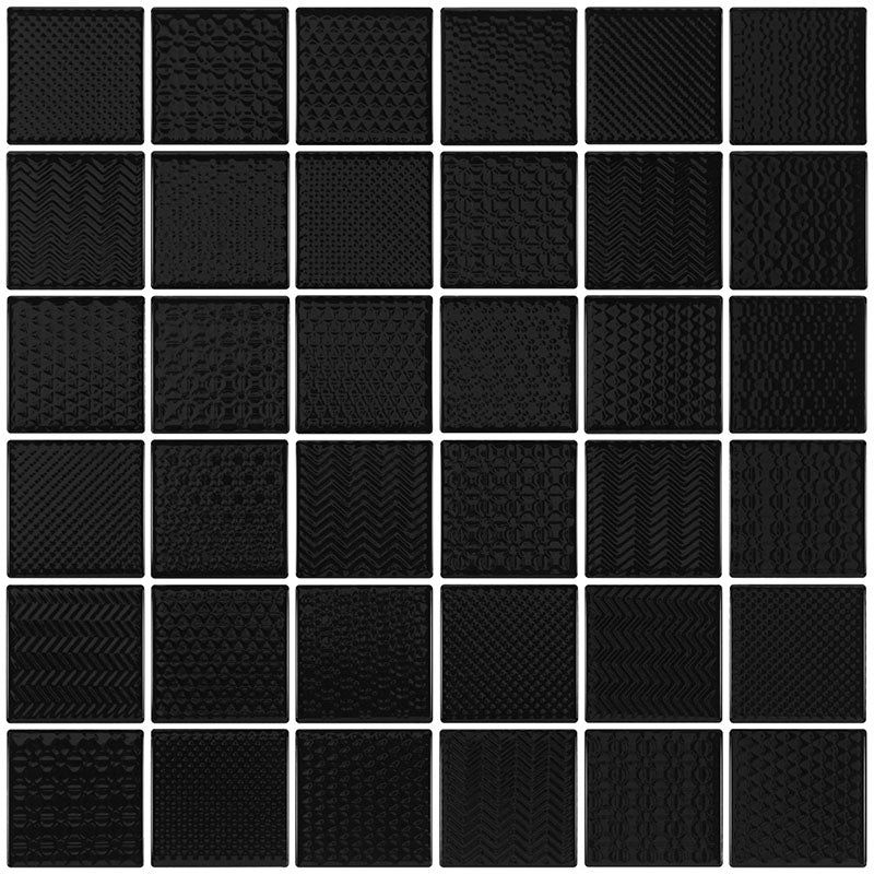 CELADON GRAPHITE MOSAIC 47X47