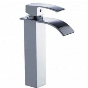 Cascade Chrome Waterfall Tall Basin Mixer