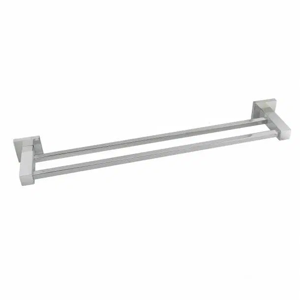 BLAZE Chrome Double Towel Rail 800mm