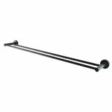 LUCID Round Black Double Towel Rack Rail 790mm