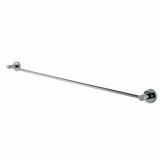 LUCID Round Black Single Towel Rack Rail 790mm