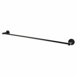 LUCID Round Black Single Towel Rack Rail 790mm