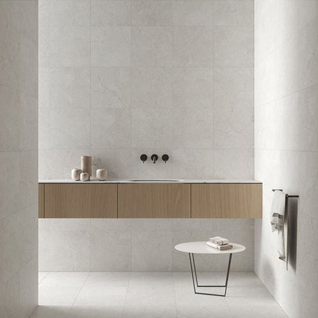 Crema Marfil Bianco 30x30 SilkTec