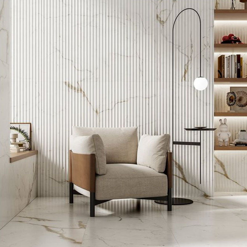 Calacatta Warm 3D Concave 60x120 Honed