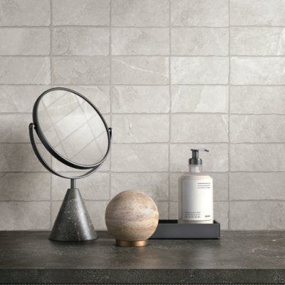 CAPRI Salt 10x20 Subway SurfaceTec Tumbled Edge