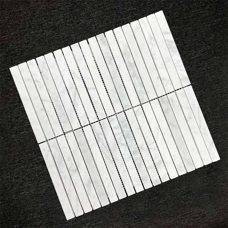 Carrara Mosaic kitKat Mosaics Soft Matt 305x298