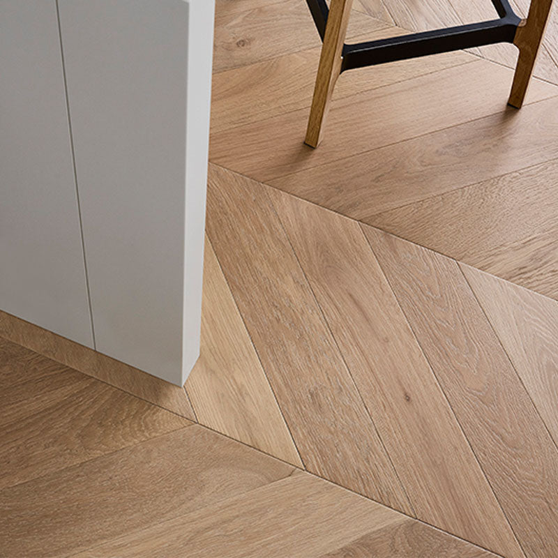 De Marque European Oak Engineered Flooring Chevron Colonial Grey 600x120x15/4mm