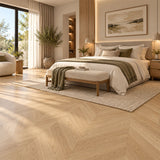 De Marque European Oak Engineered Flooring Chevron Parana 600x120x15/4mm