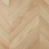 De Marque European Oak Engineered Flooring Chevron Raw 600x120x15/4mm