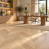 De Marque European Oak Engineered Flooring Chevron Raw 600x120x15/4mm
