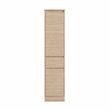 Cobe Tallboy Freestanding Natural Timber 410x400x1800mm