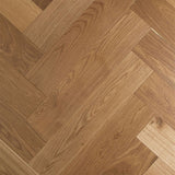 De Marque European Oak Engineered Flooring Herringbone Cognac 600x120x15/4mm