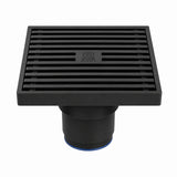 DrainCover 50mm Casting Brass Strips Black 100x100mm