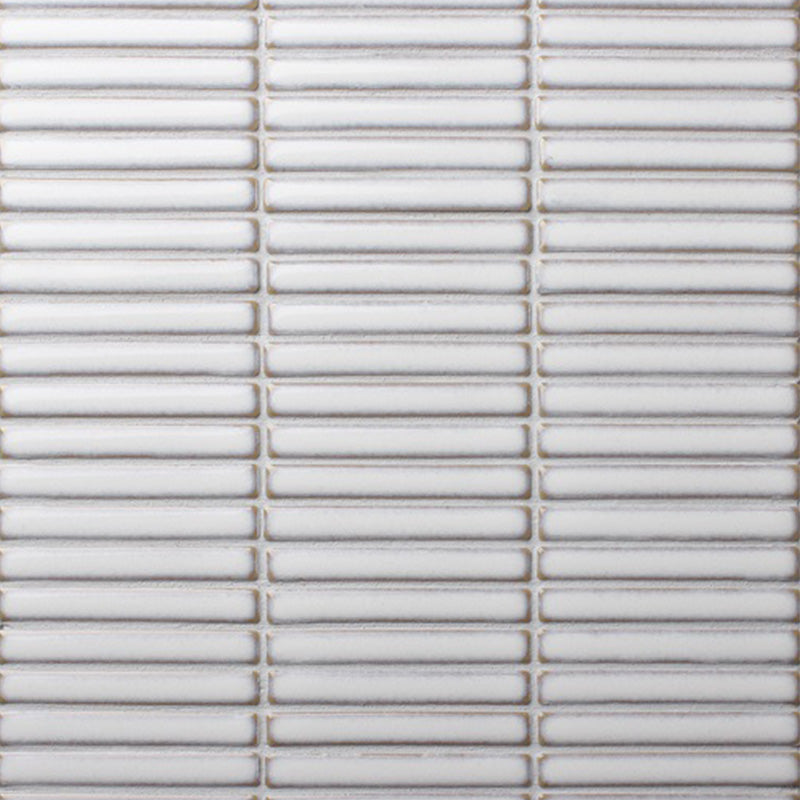 JAPANESE TRACES LINEN WHITE MOSAIC 12X92X8MM ON 284X298MM