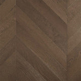De Marque European Oak Engineered Flooring Chevron Dark Brown 600x120x21/6mm