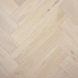 De Marque European Oak Engineered Flooring Herringbone Chateau Grey 600x120x15/4mm