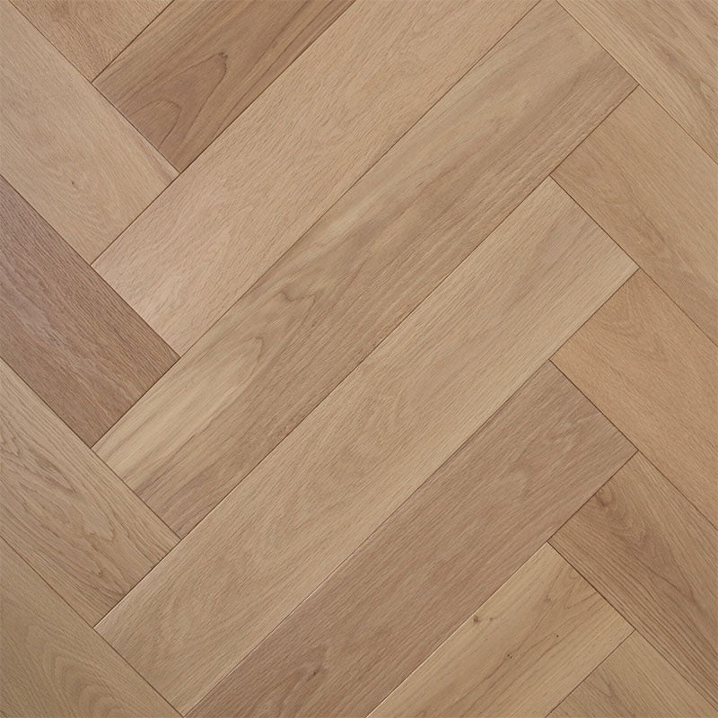 De Marque European Oak Engineered Flooring Herringbone Pure Natural 600x120x15/4mm
