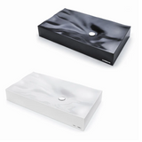 Dune Above Counter Basin Glossy Wash Basin Sani-Quartz Composite High-end White 815x465x130mm