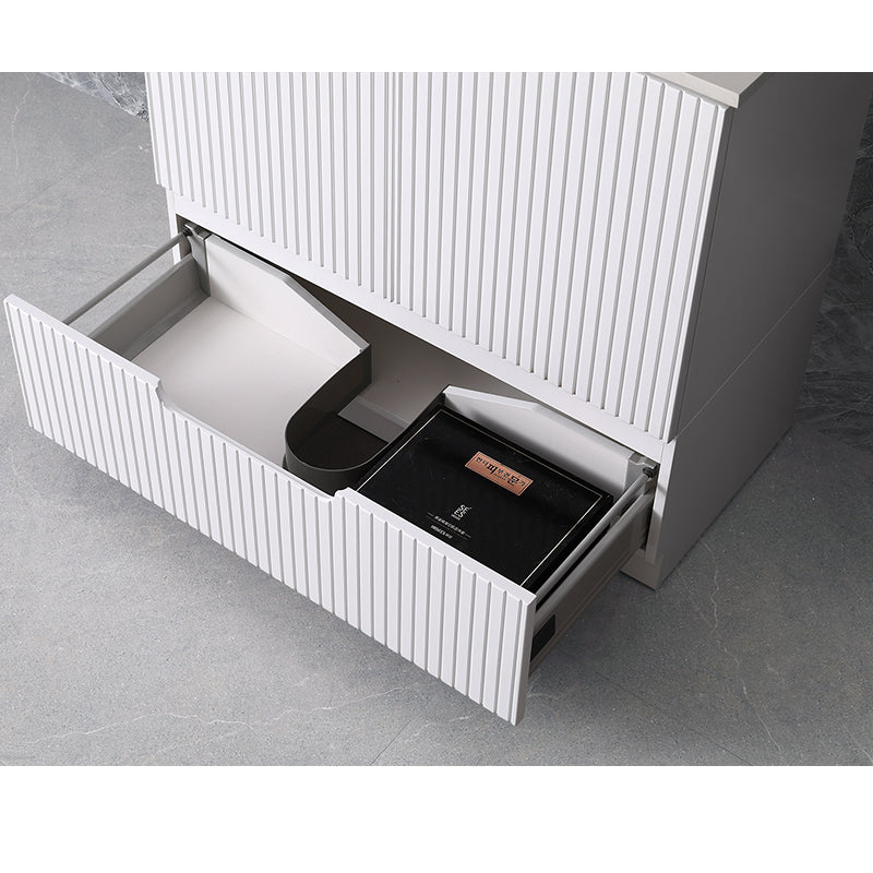 Duplex Collection Series Floorstanding Matt White 1180x455x855mm CABINET ONLY