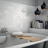 COTTAGE SUBWAY WHITE MATT 75X300