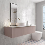 LA RIVIERA GRIS NUAGE GLOSS SUBWAY 65X200