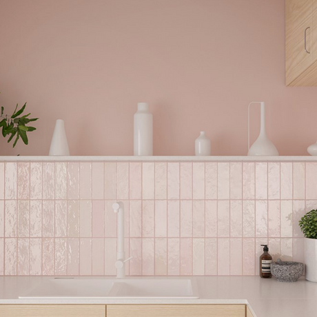 LA RIVIERA ROSE GLOSS SUBWAY 65X200