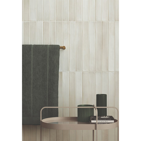 MASSIMO ALMOND SATIN SUBWAY 50X400MM