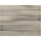 MASSIMO SKYLON GREY SATIN SUBWAY 50X400MM