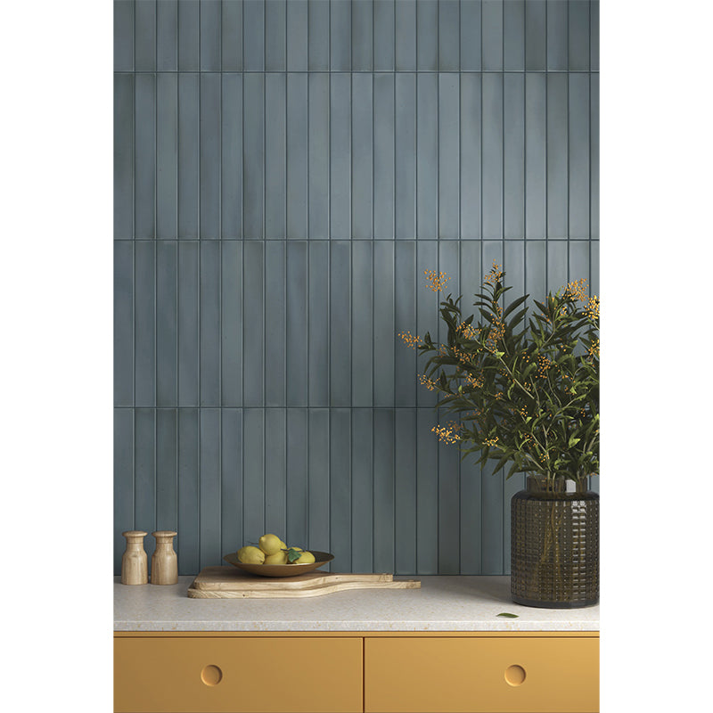 MASSIMO SMOKE BLUE SATIN SUBWAY 50X400MM