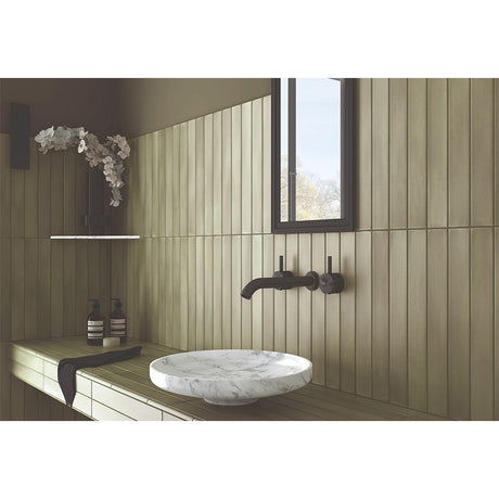 MASSIMO VERD SATIN SUBWAY 50X400MM