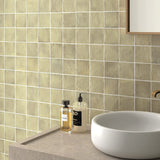 Sabbia Weald Green Matt 100x100mm