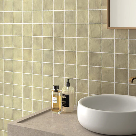 Sabbia Weald Green Matt 100x100mm