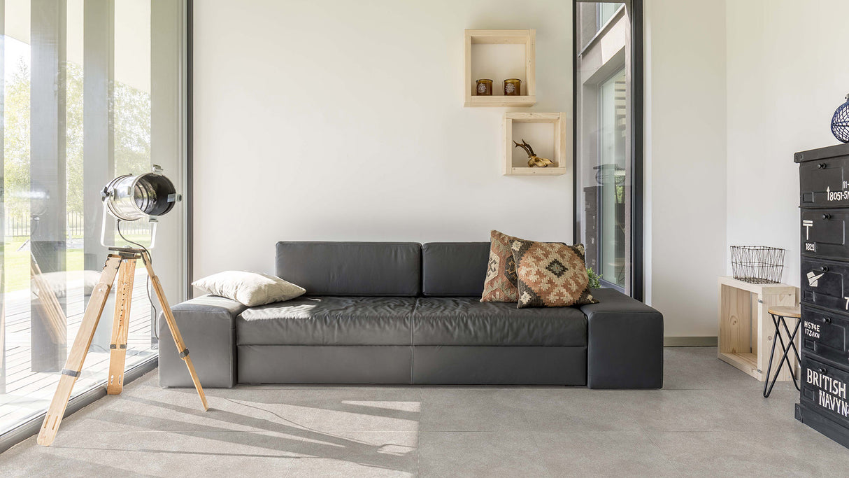 ESSENTIAL STONE GREY 450X450 MATT