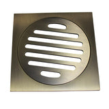 Square Waste 75mm Casting Brass Bronze 85x85mm