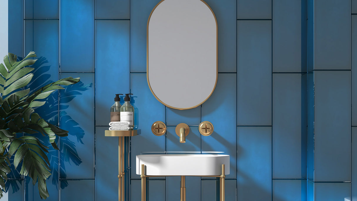 FADE BLUE 200X603 GLOSS UNRECTIFIED