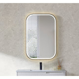 Farley LED Mirror Chrome Frame 600x900mm