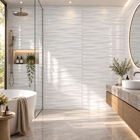 Forma Flow White Gloss 300x600