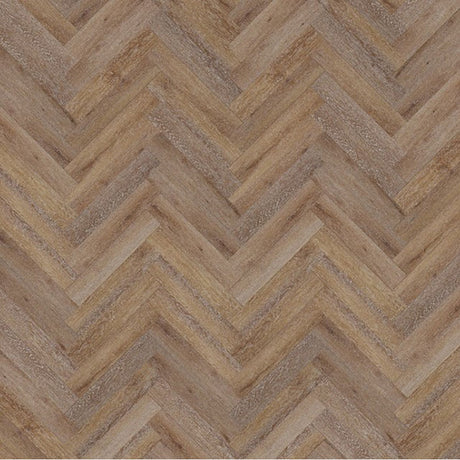 Obsidian Herringbone Water-proof Hybrid Flooring Sunset 625x125x7mm+2mm Acoustic Underlay