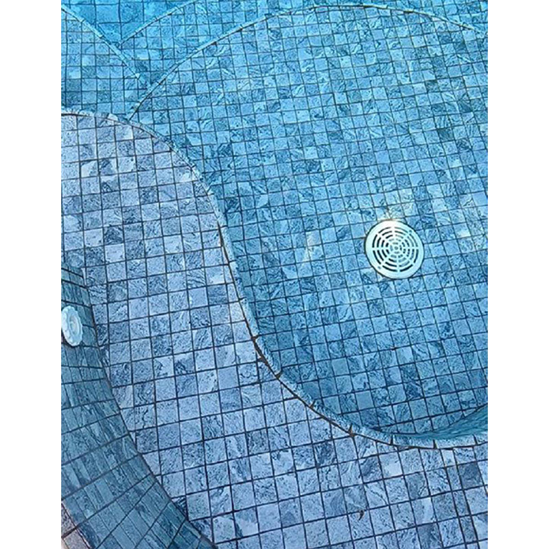 HIDEAWAY ALPINE CORAL BLUE MOSAIC 47X47