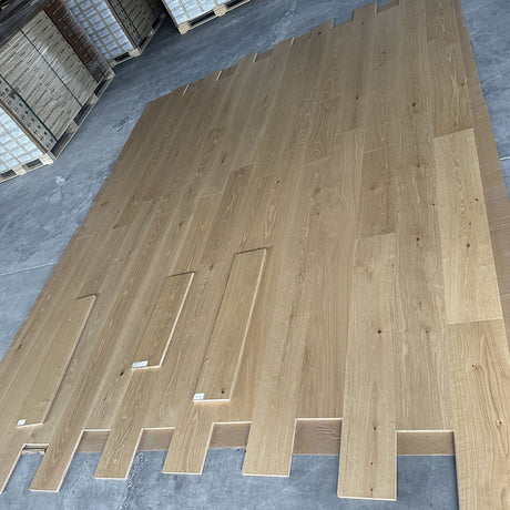 NoblePlank Engineering Oak Flooring Natural Oak 1900x190x14/3mm
