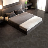 Hardwood Iron Bark Herringbone 35.2x42.2 Surface Tech