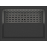 Carysil Harmony Single Bowl Granite Kitchen Sink Black 610x457x253mm