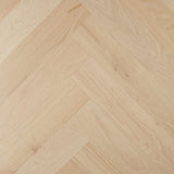 De Marque European Oak Engineered Flooring Herringbone Raw 600x120x15/4mm