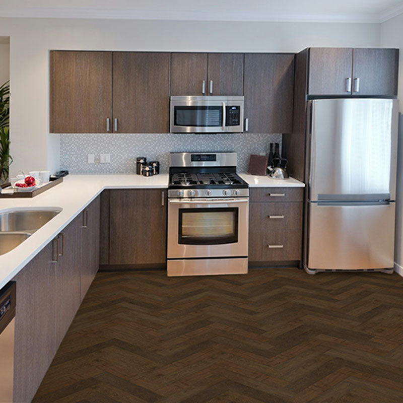 Classic Oak Herringbone Clunes 600x120x14/2mm