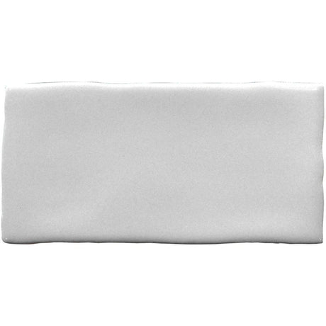 Lodge Subway Wavy Edge Matt Light Grey 75x150mm