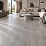 Elemental Wood Laminate Flooring Grey Wood 1218x197x12mm